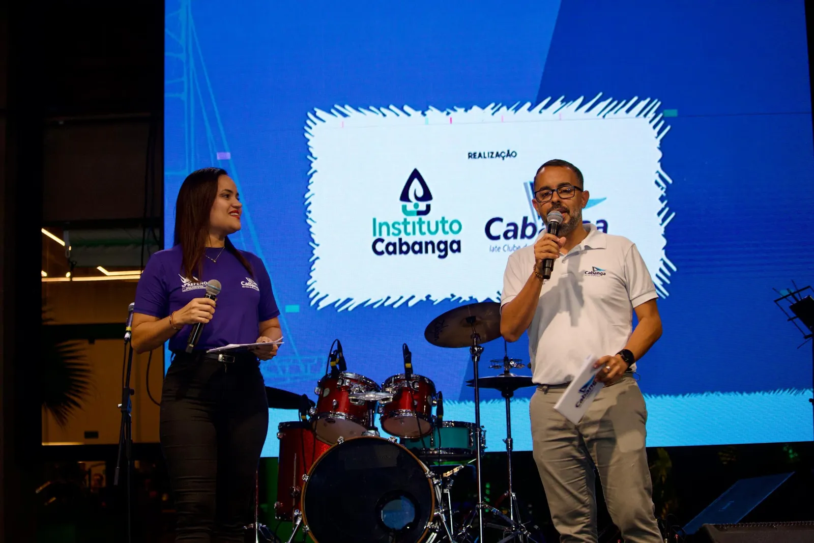 Palco do Instituto Cabanga