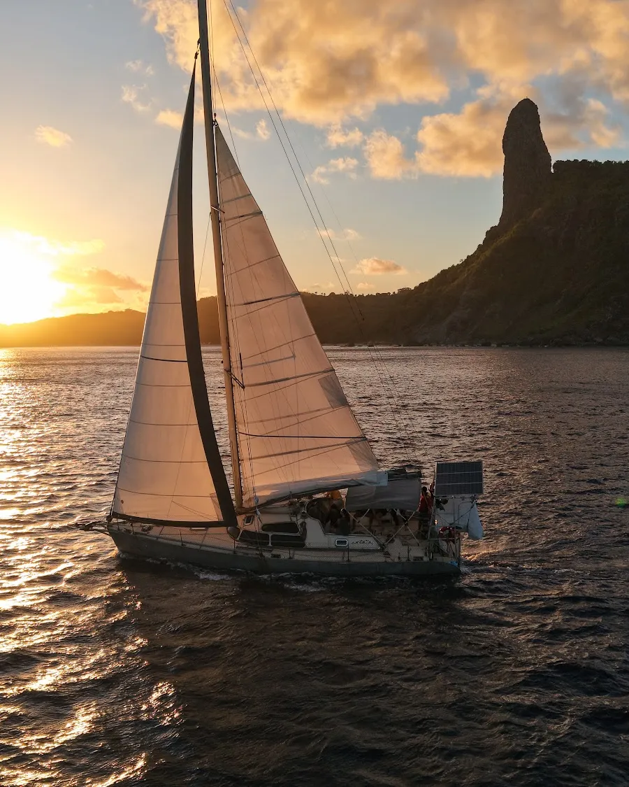 Chegada ao entardecer