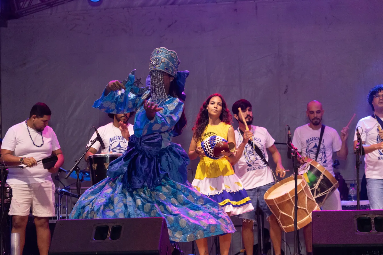Maracatu e banda