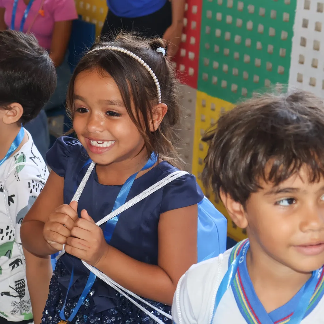 Medalhas na creche